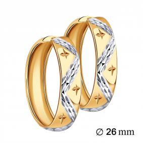 Золотые серьги МАГНАТ МА 021009 МА 021009 фото